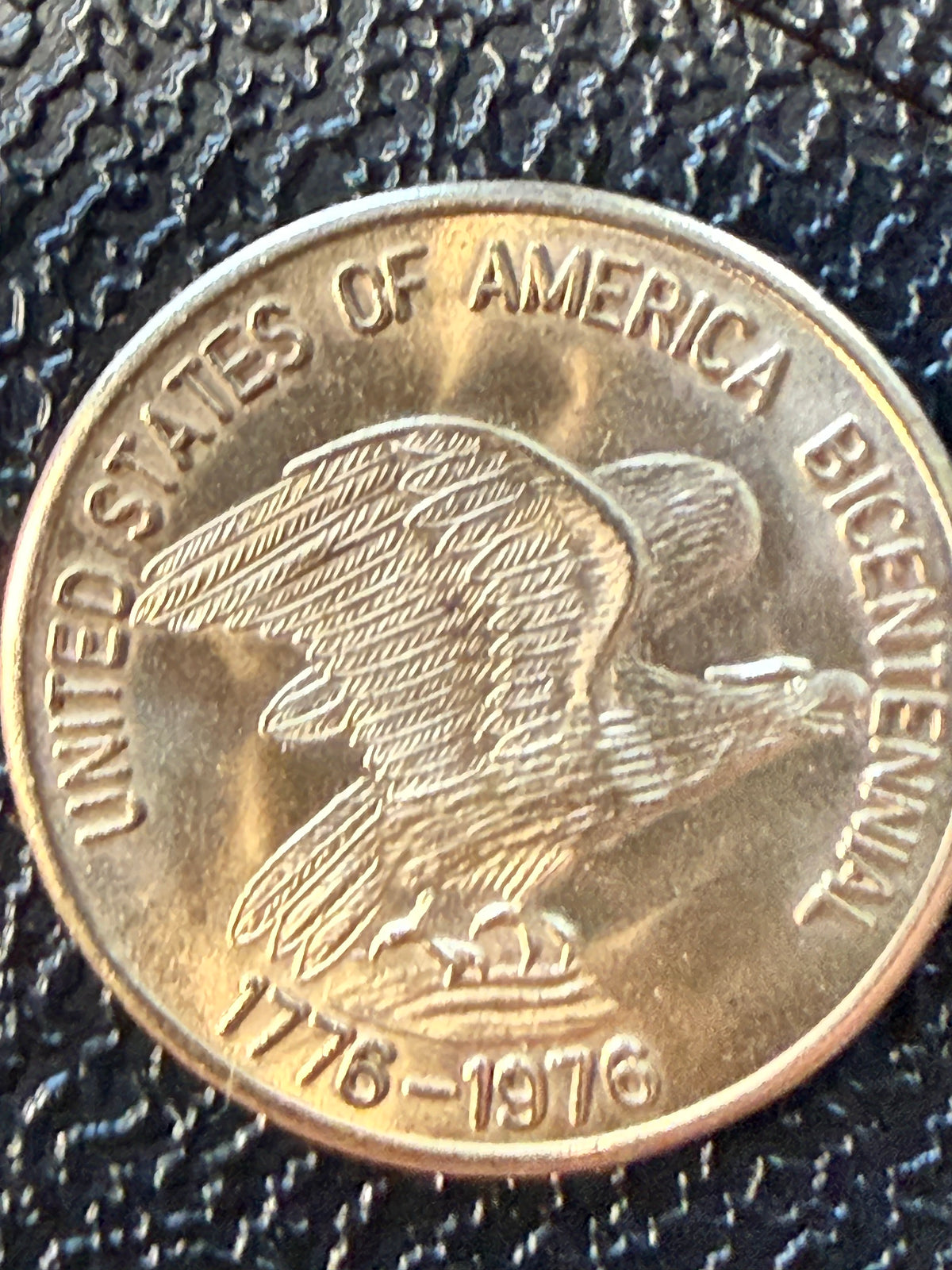 1976 George Washington Bicentennial Gold Medalet .500 Fine Gold Columbia Mint