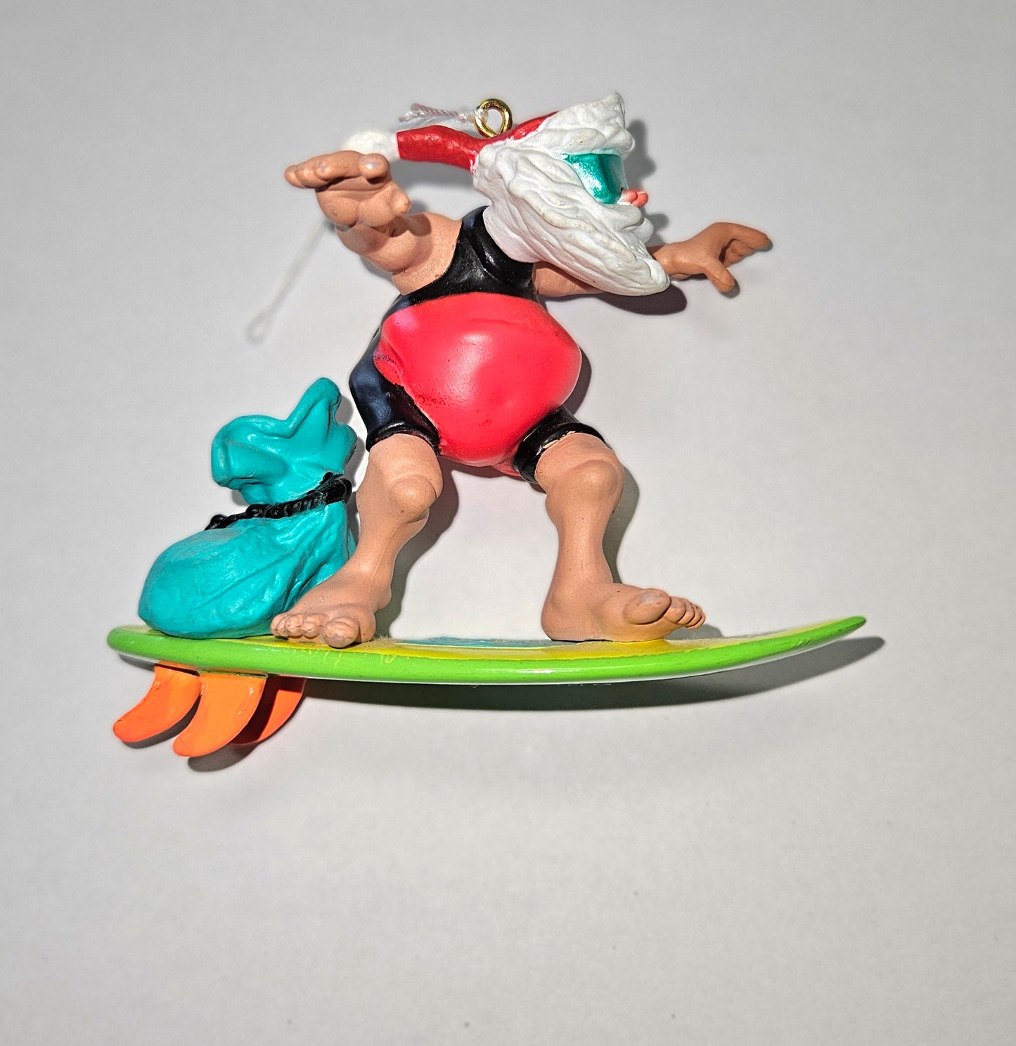1995 Hallmark Keepsake Ornament "Surfin' Santa"