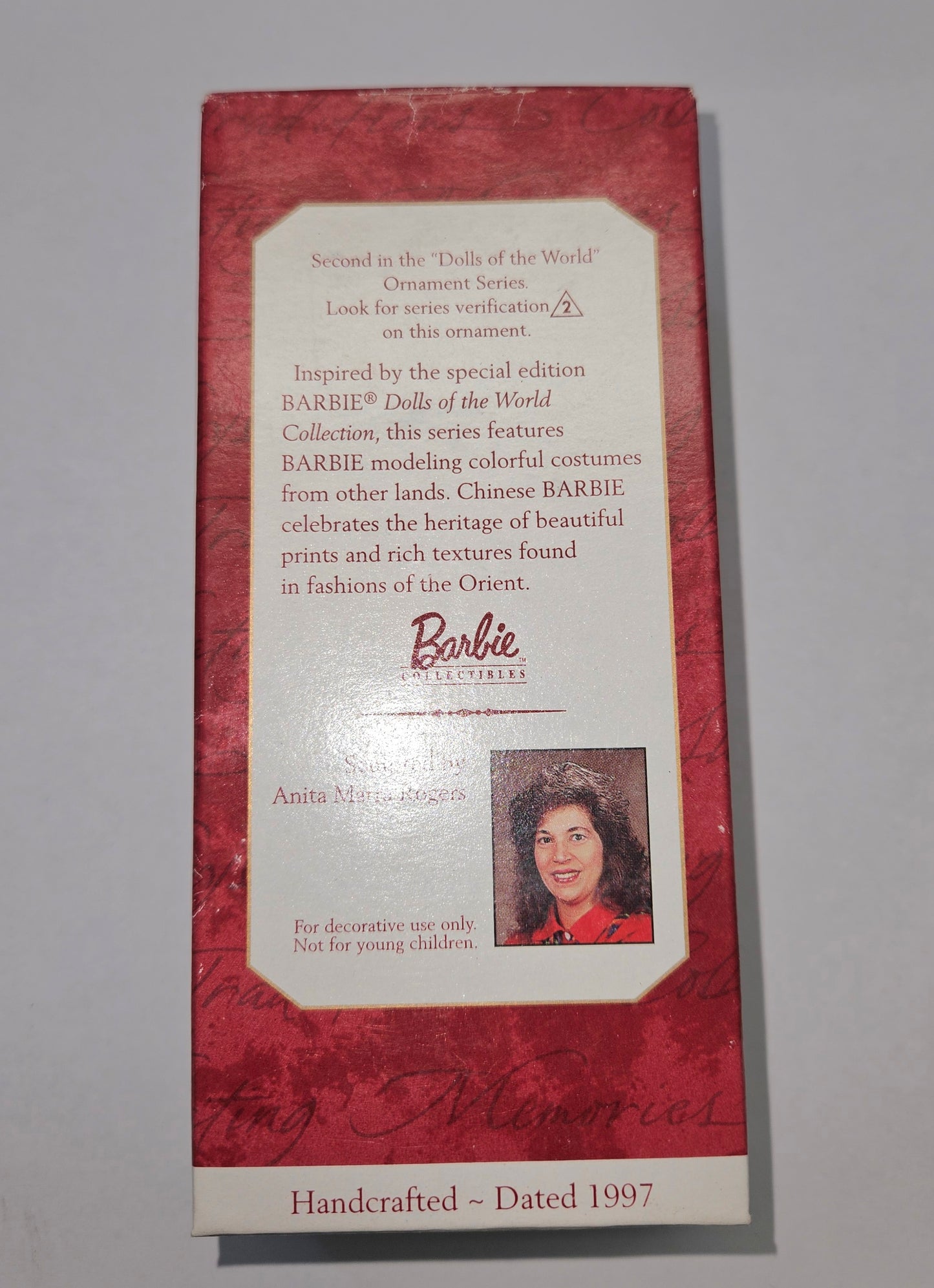 1997 Hallmark Keepsake Ornament "Chinese Barbie"