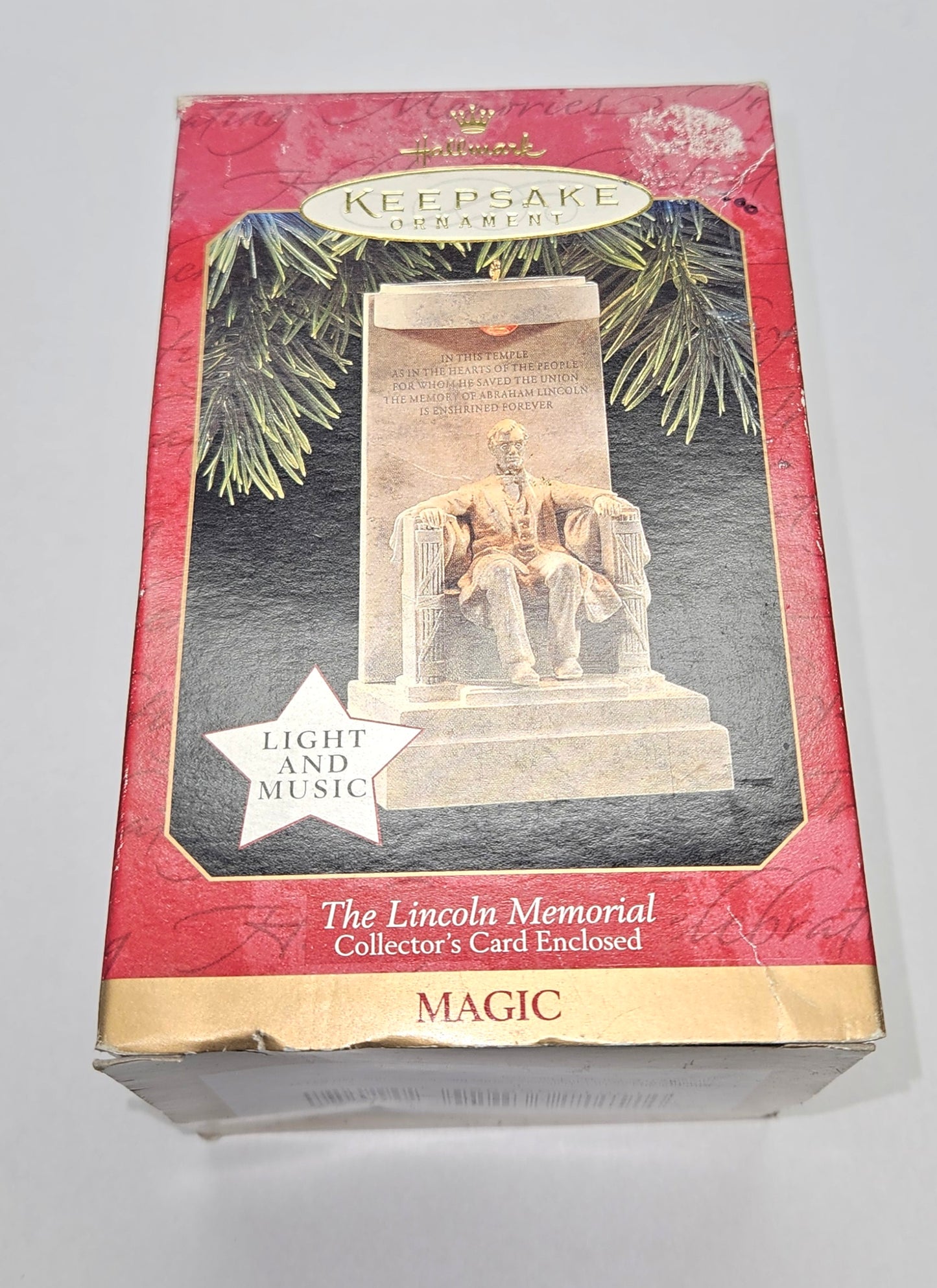 1997 Hallmark Keepsake Ornament "The Lincoln Memorial"