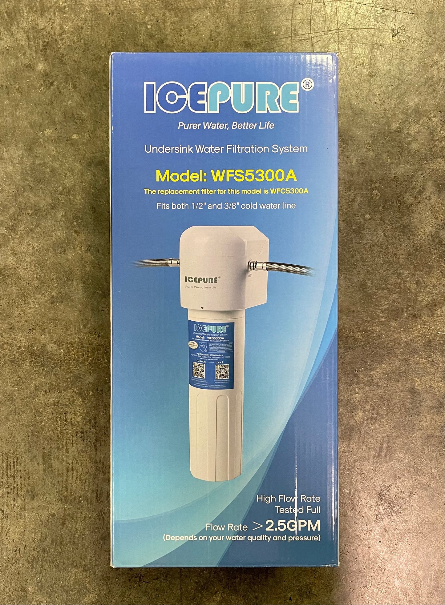 ICEPURE Undersink Water Filtration System