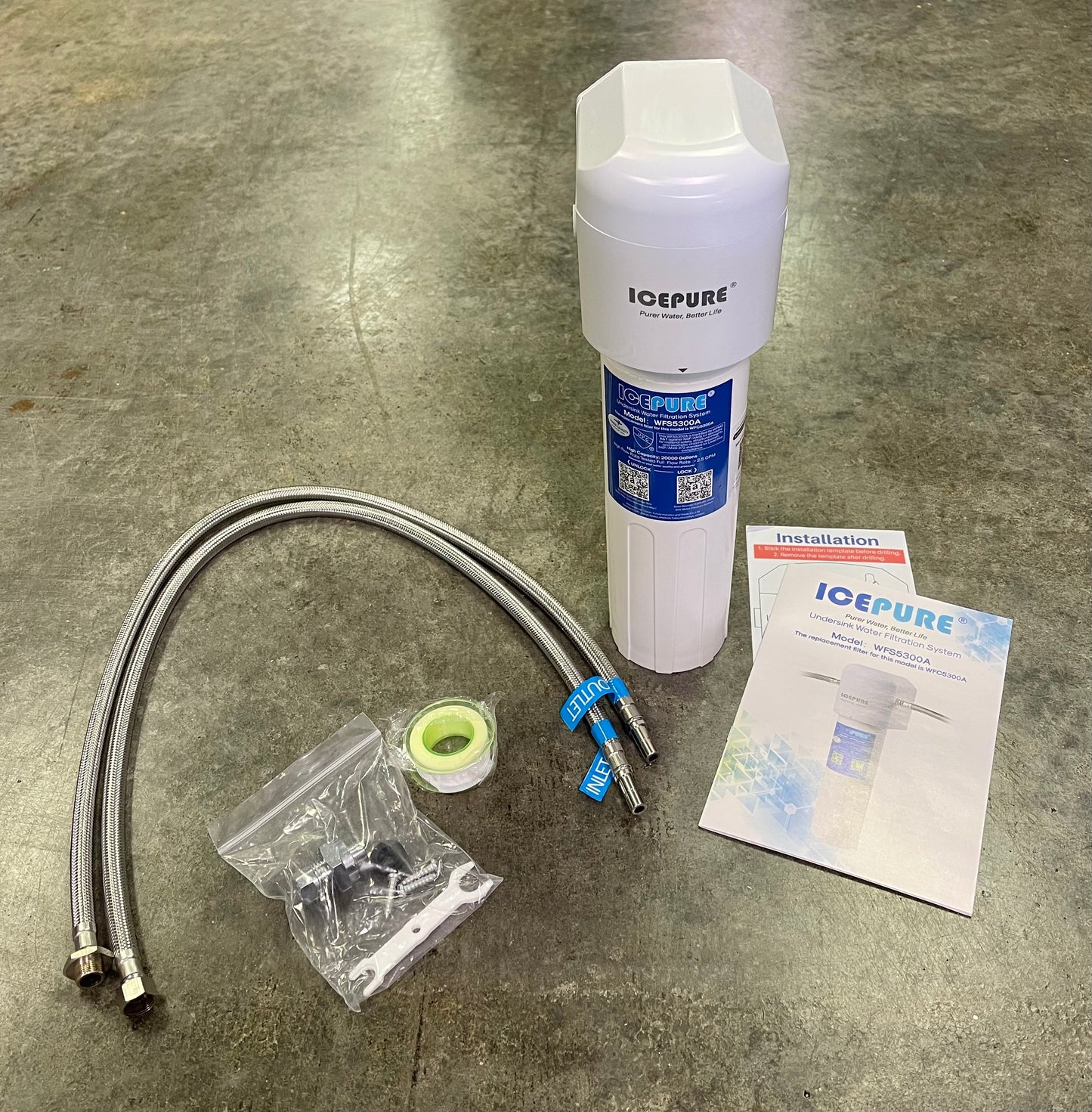 ICEPURE Undersink Water Filtration System