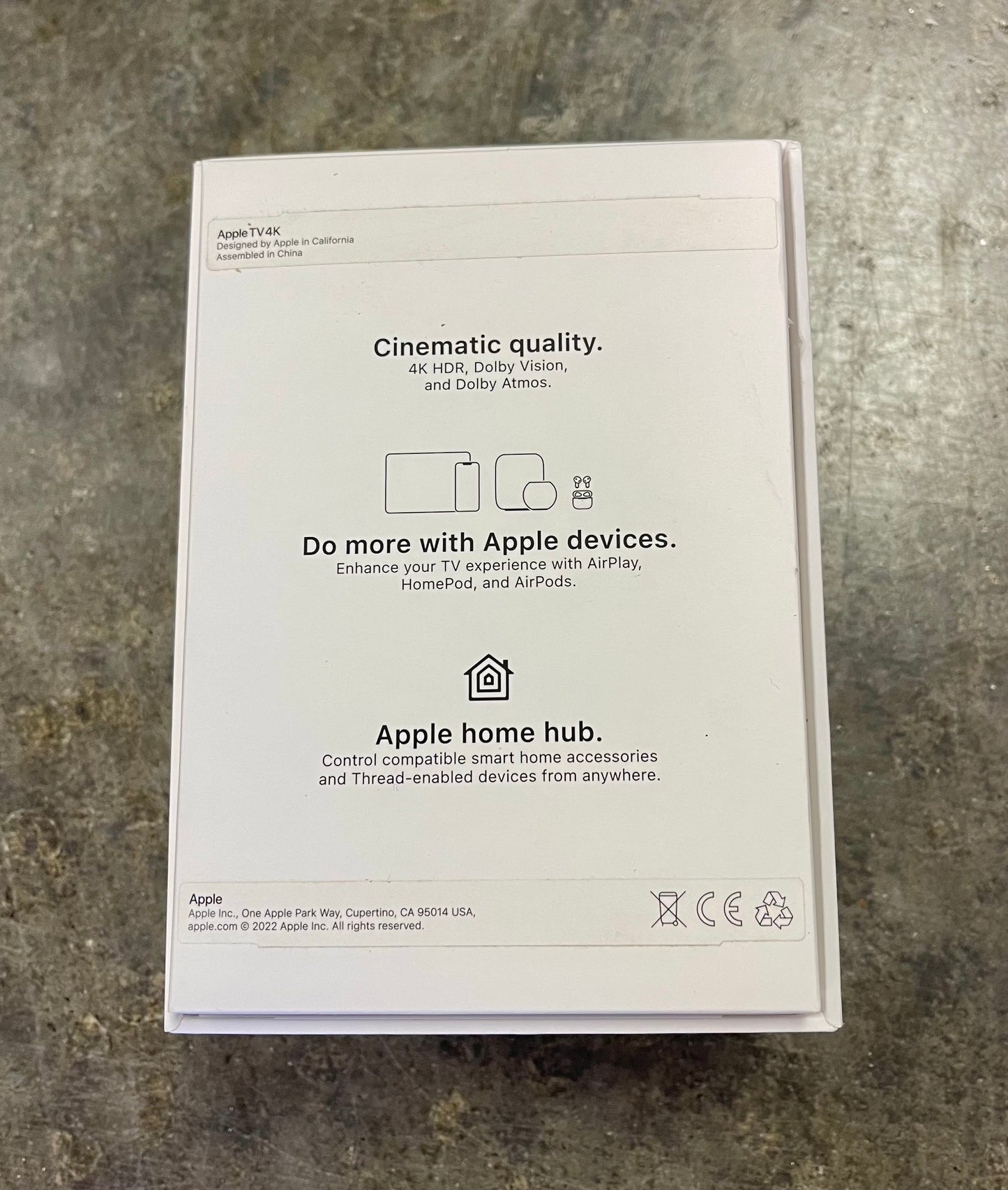 Apple TV 4K Wi-Fi + Ethernet - Black