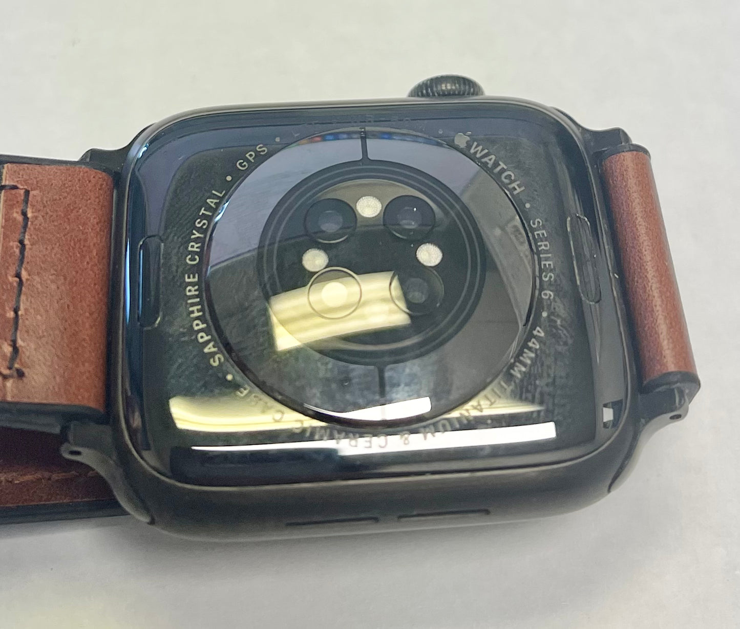 Apple Watch Series 6  44mm Titanium  Sapphire Crystal GPS & Cellular  WR 50m
