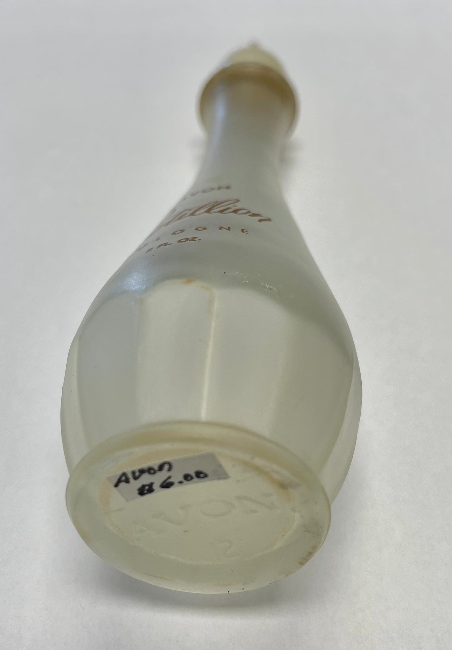 Avon Cotillion Cologne Glass Bottle