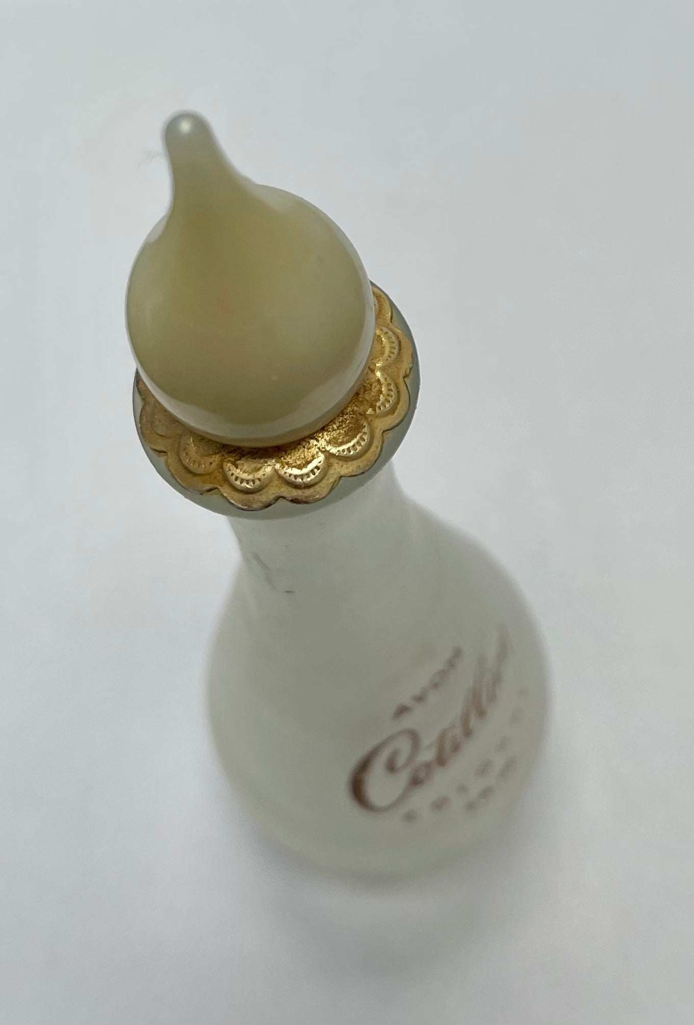 Avon Cotillion Cologne Glass Bottle