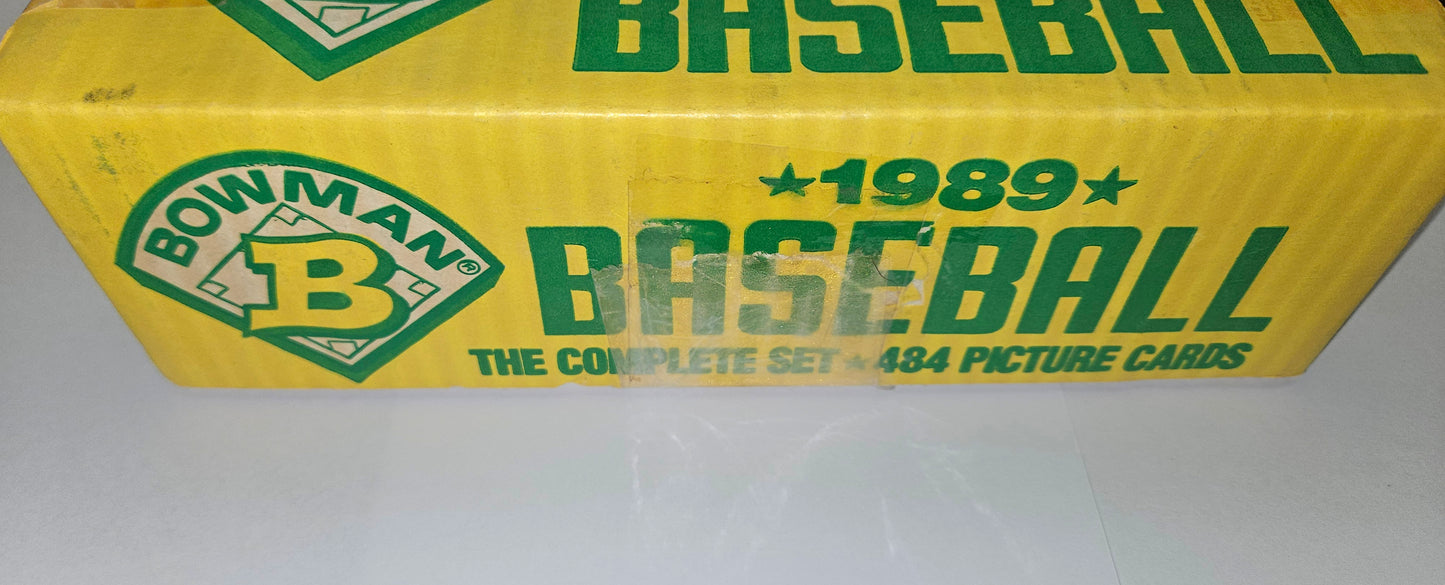 Bowman 1989 Baseball Set 484 Cards