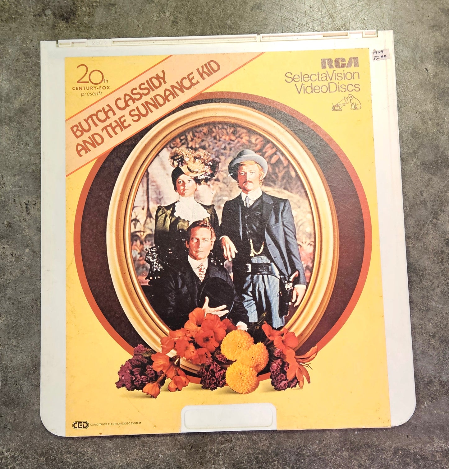 Butch Cassidy and the Sundance Kid SelectaVision VideoDiscs