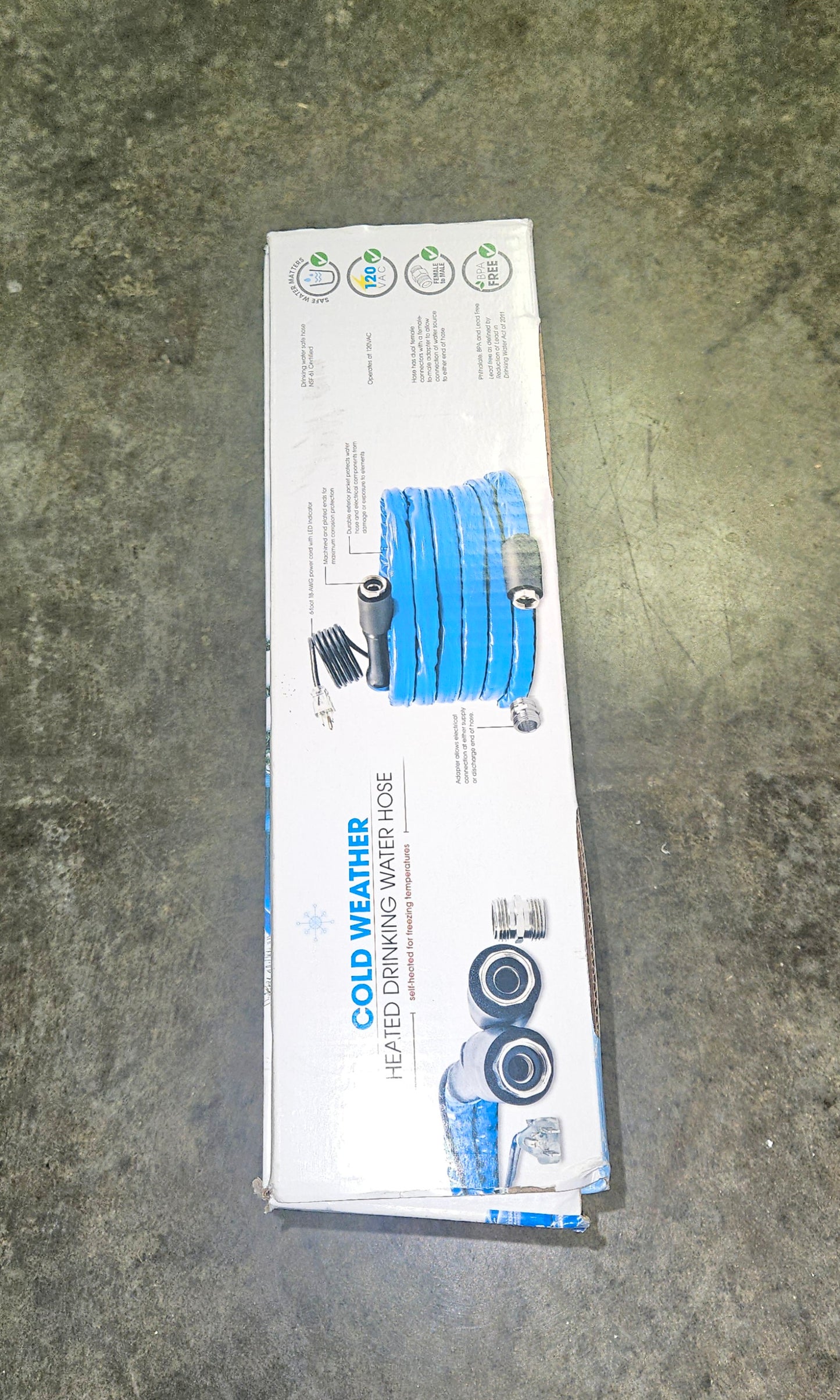 Camco Heated Drinking Water Hose 25ft
