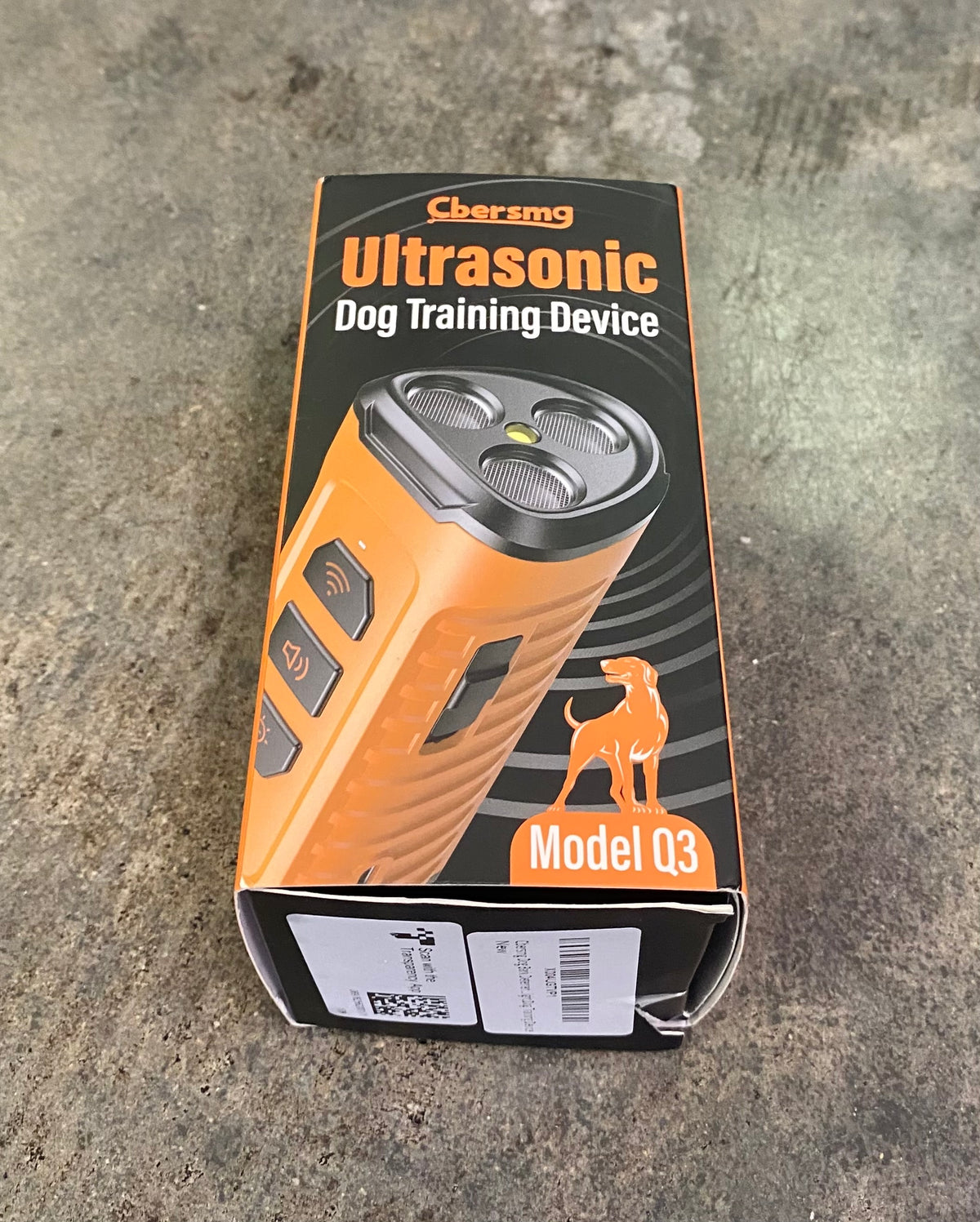 Cbersmg Ultrasonic Dog Training Device Model Q3 Bark Deterrent Silencer