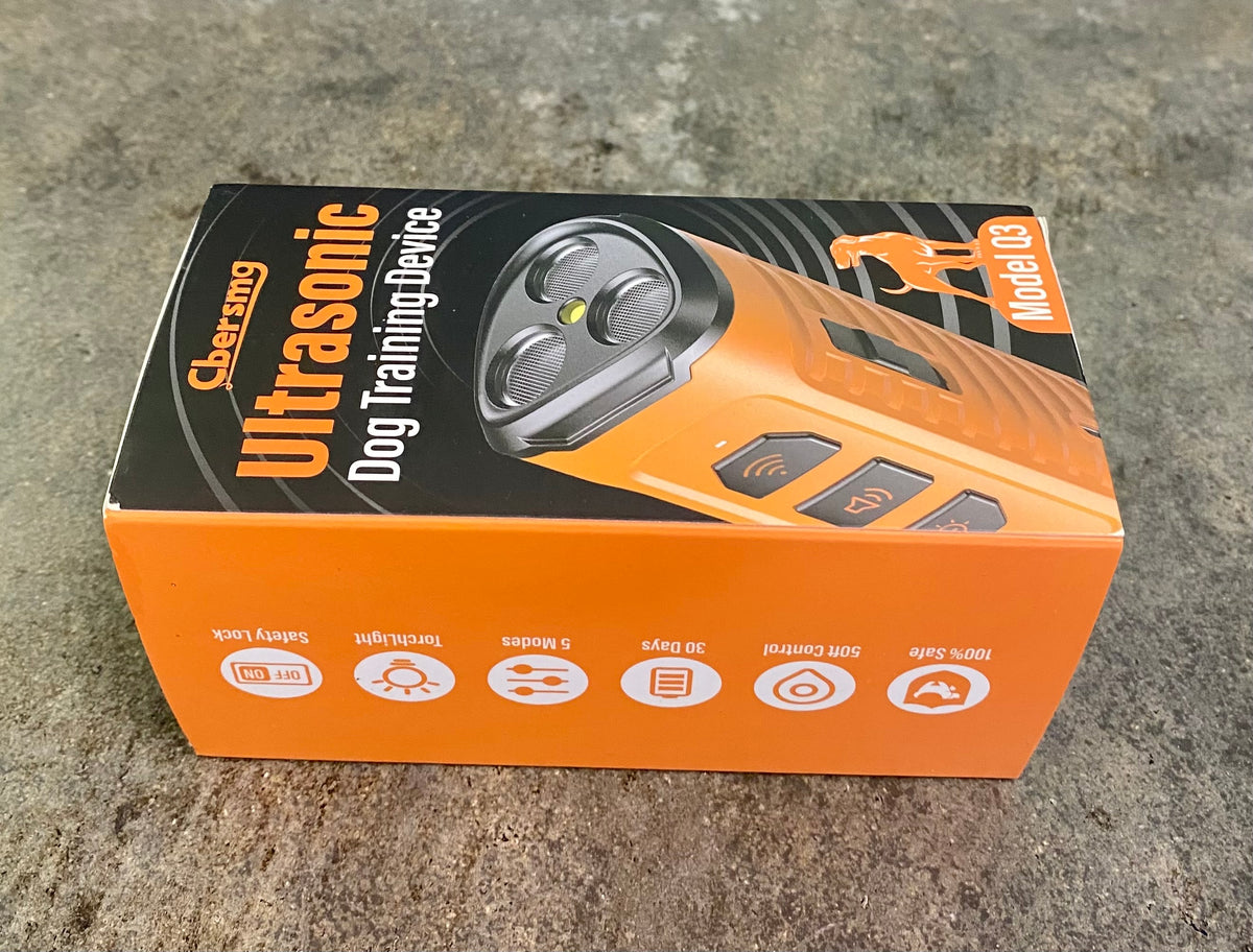Cbersmg Ultrasonic Dog Training Device Model Q3 Bark Deterrent Silencer