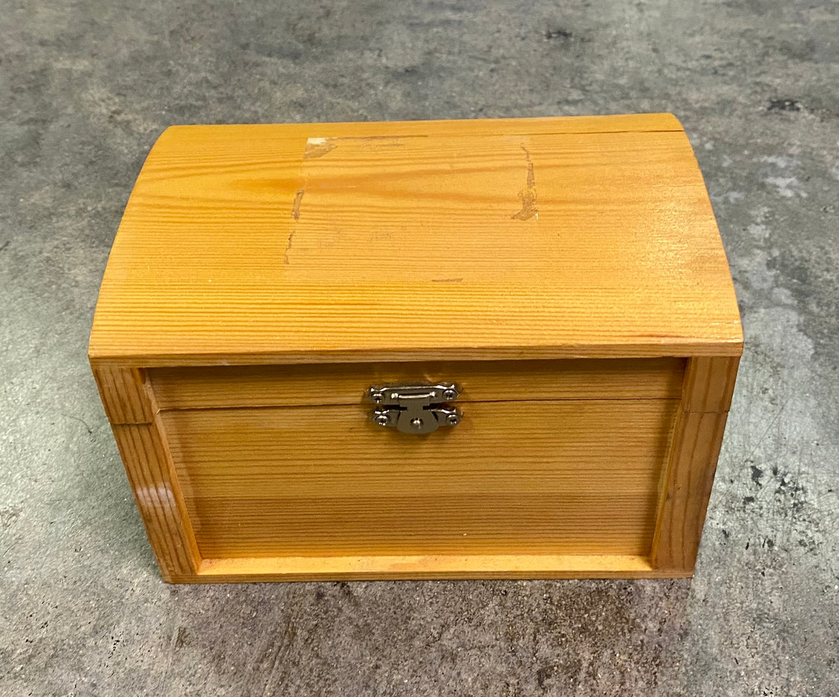 Domed Wood Storage Box