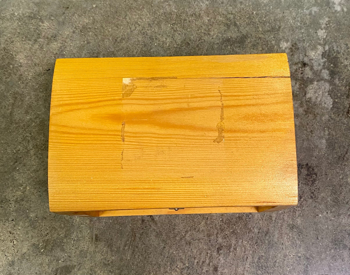 Domed Wood Storage Box
