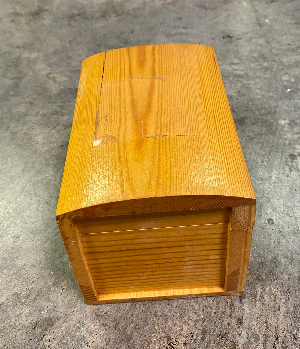 Domed Wood Storage Box