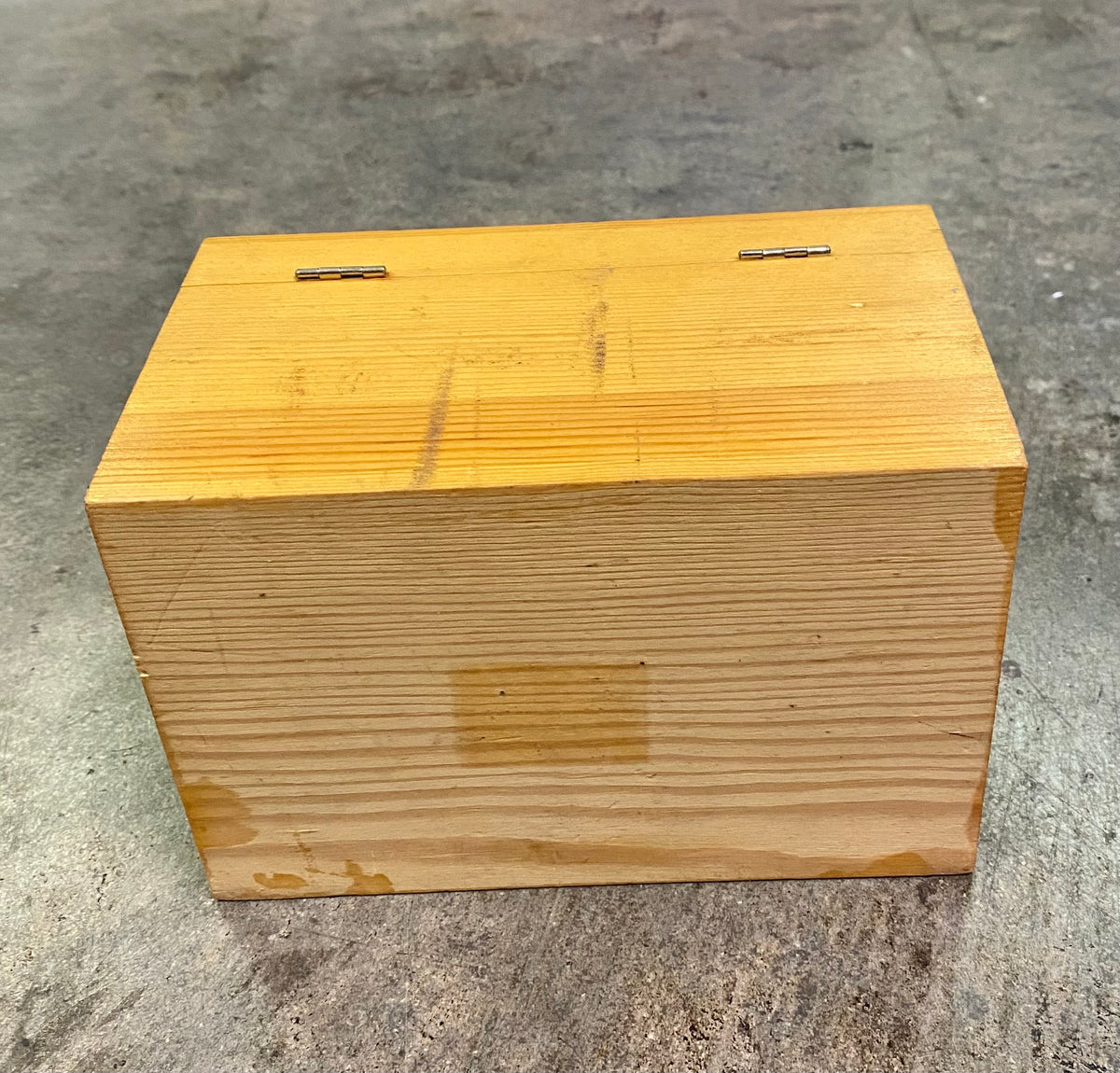 Domed Wood Storage Box