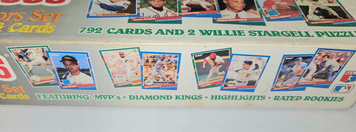 Donruss 1991 collectors set baseball puzzle and cards