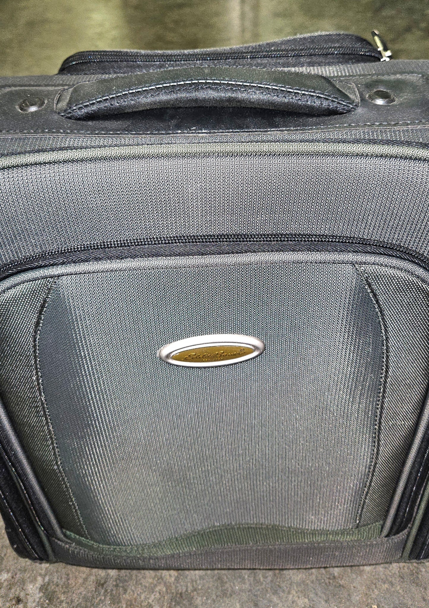 Eddie Bauer Gray Rolling Carry-On Suitcase