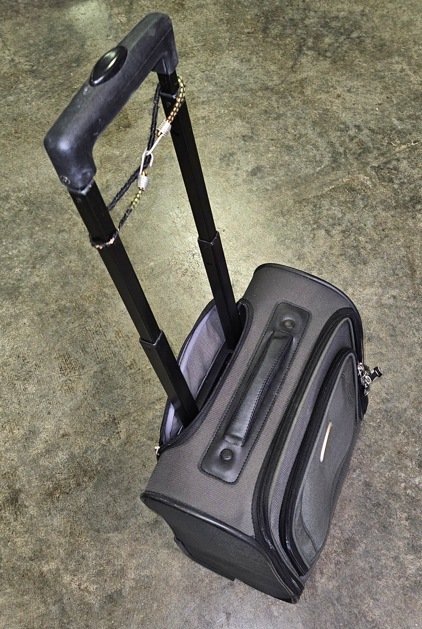 Eddie Bauer Gray Rolling Carry-On Suitcase