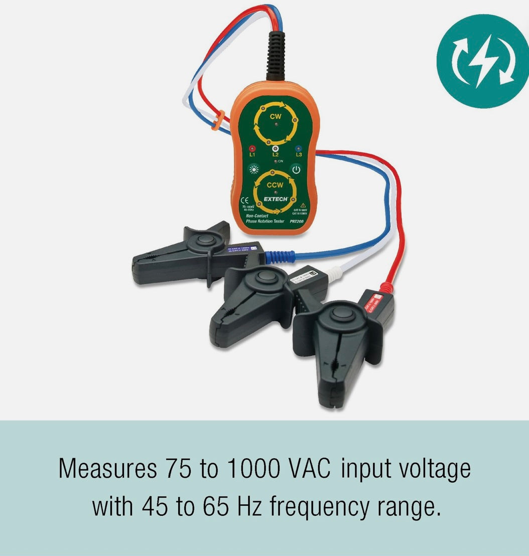 EXTECH Non-Contact Phase Rotation Tester
