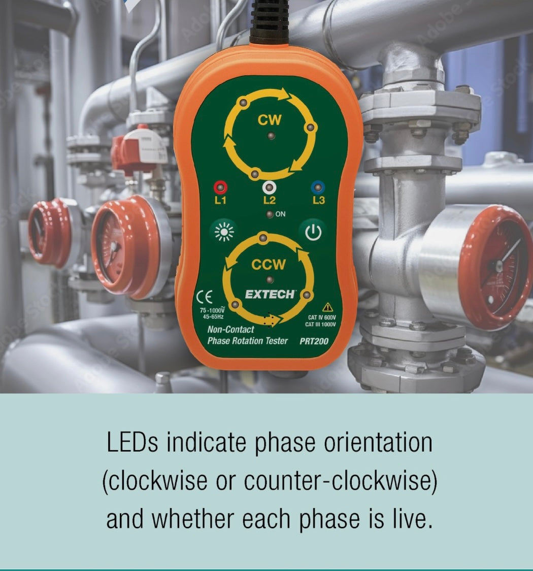 EXTECH Non-Contact Phase Rotation Tester