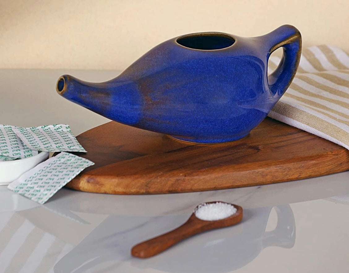 HealthGoodsIn Ceramic Neti Pot