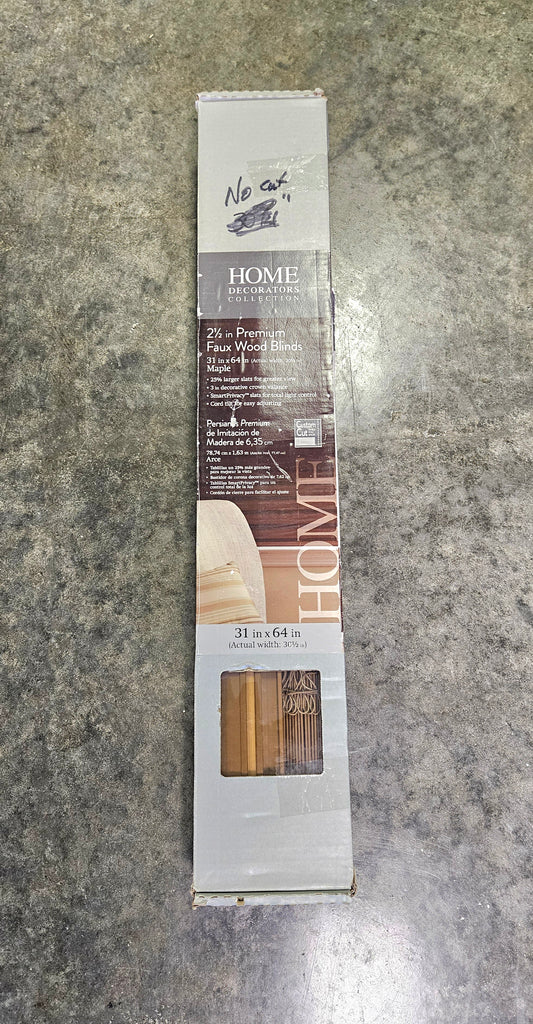 Home Decorators Collection 2 1/2 in Premium Faux Wood Blinds
