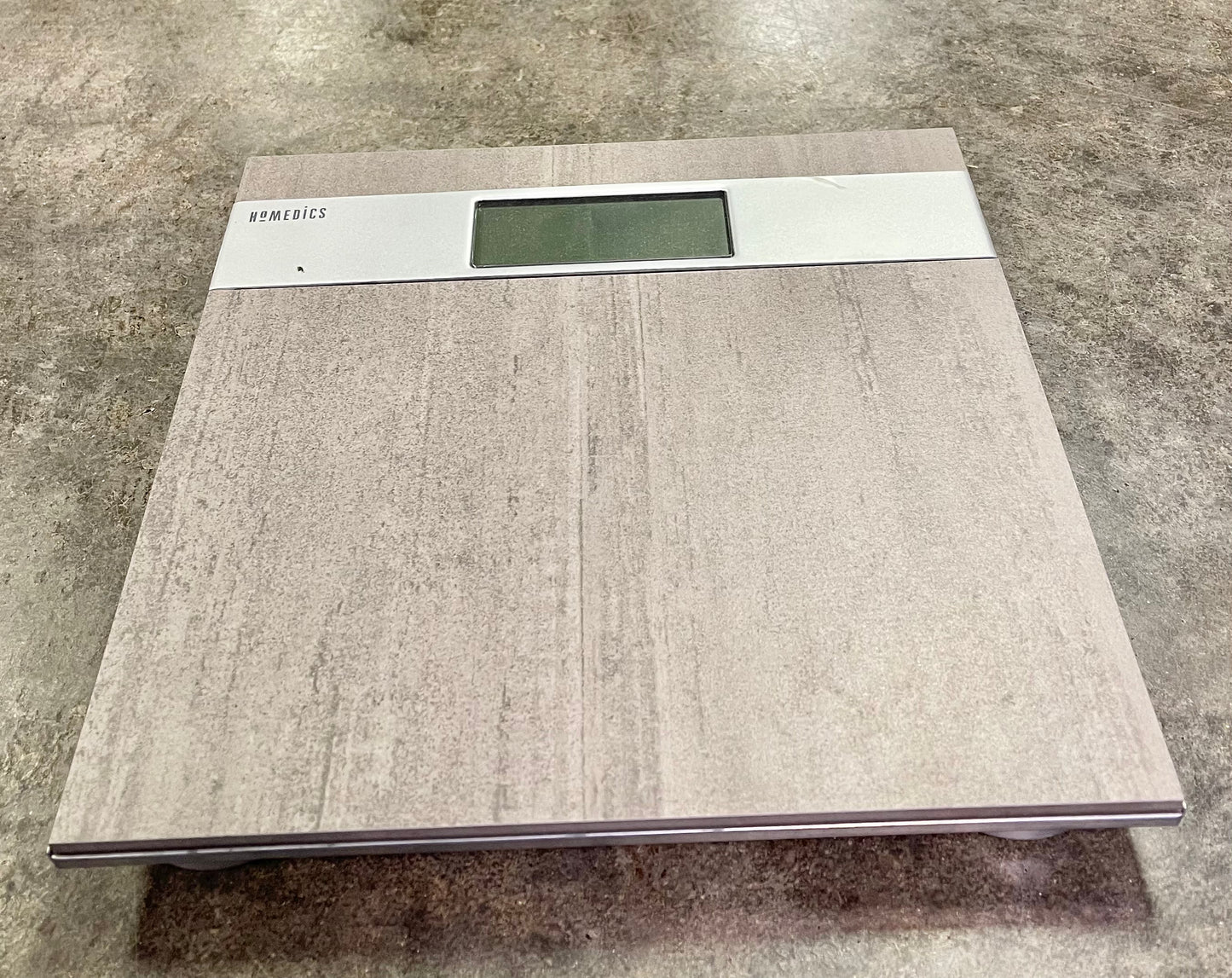 HoMedics Gray Stone Digital Scale