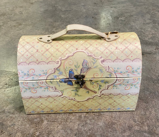 Kate McRostie Decorative Paperboard Keepsake Trunk Box