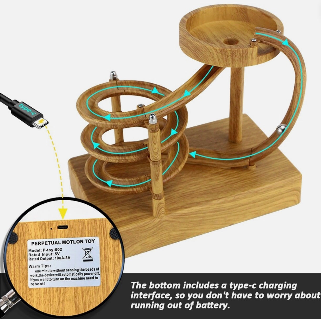 Kinetic Art Perpetual Motion Machine