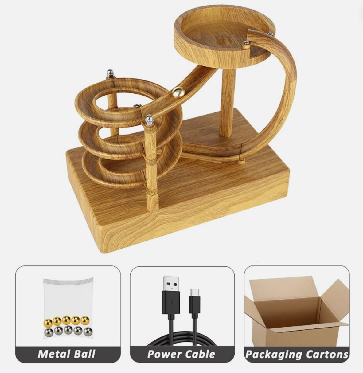 Kinetic Art Perpetual Motion Machine