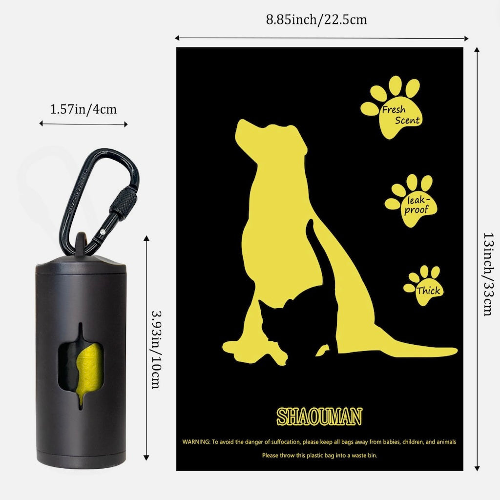Shaouman Aluminum Poop Bag Dispenser