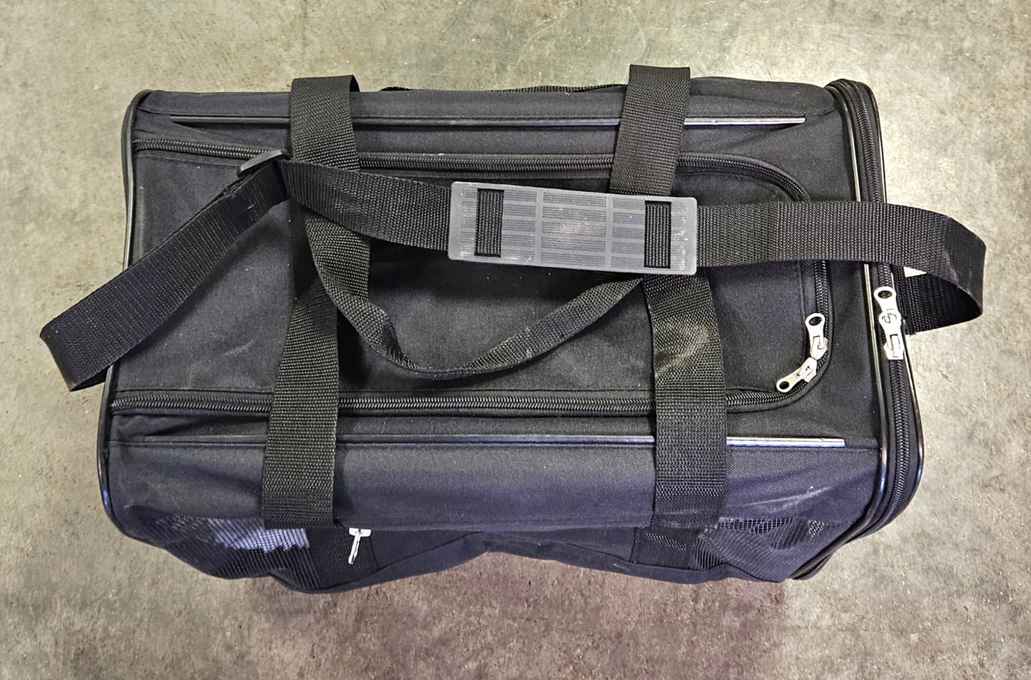 Soft-Sided Black Pet Carrier
