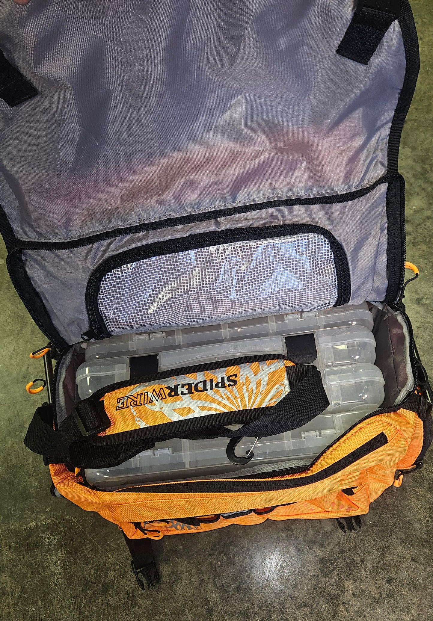 SpiderWire Tackle Bag Orange