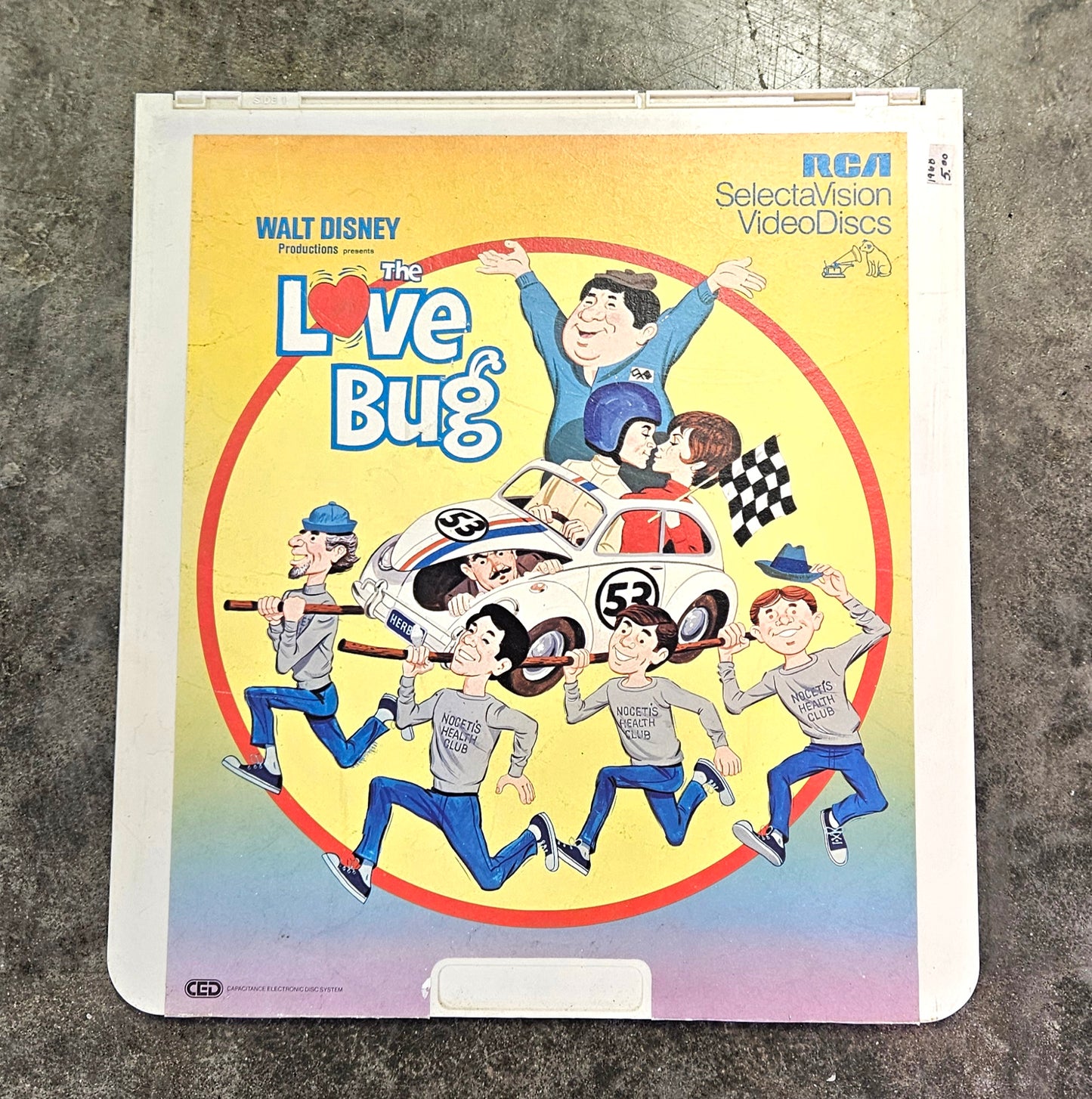 The Love Bug SelectaVision VideoDiscs