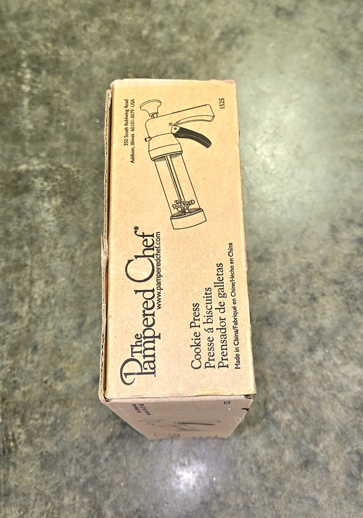 The Pampered  Chef Cookie Press