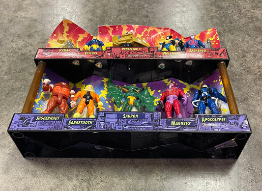 1993 Toy Biz The Uncanny X-Men Mutant Hall of Fame 10-Figure Display Set