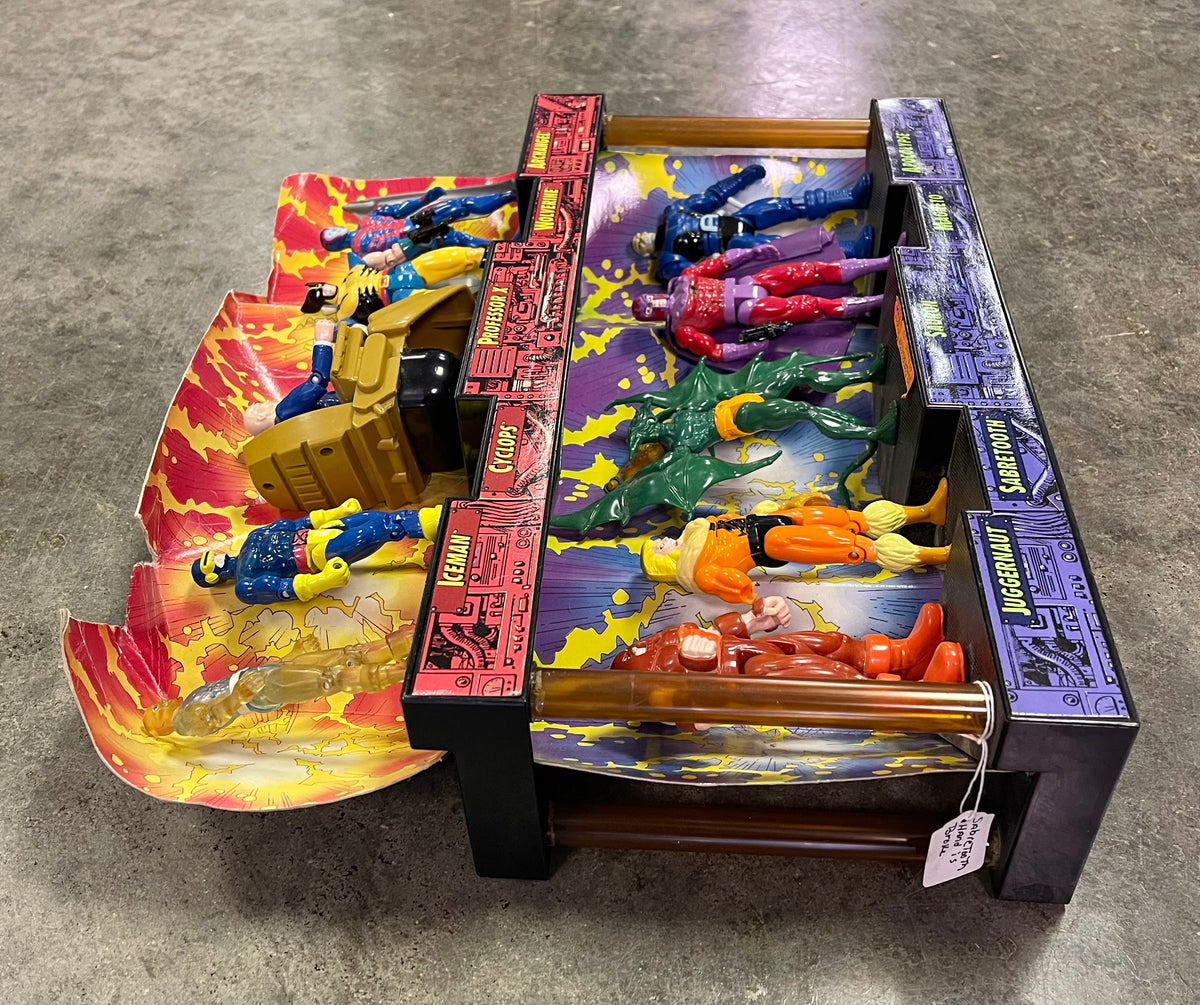 1993 Toy Biz The Uncanny X-Men Mutant Hall of Fame 10-Figure Display Set