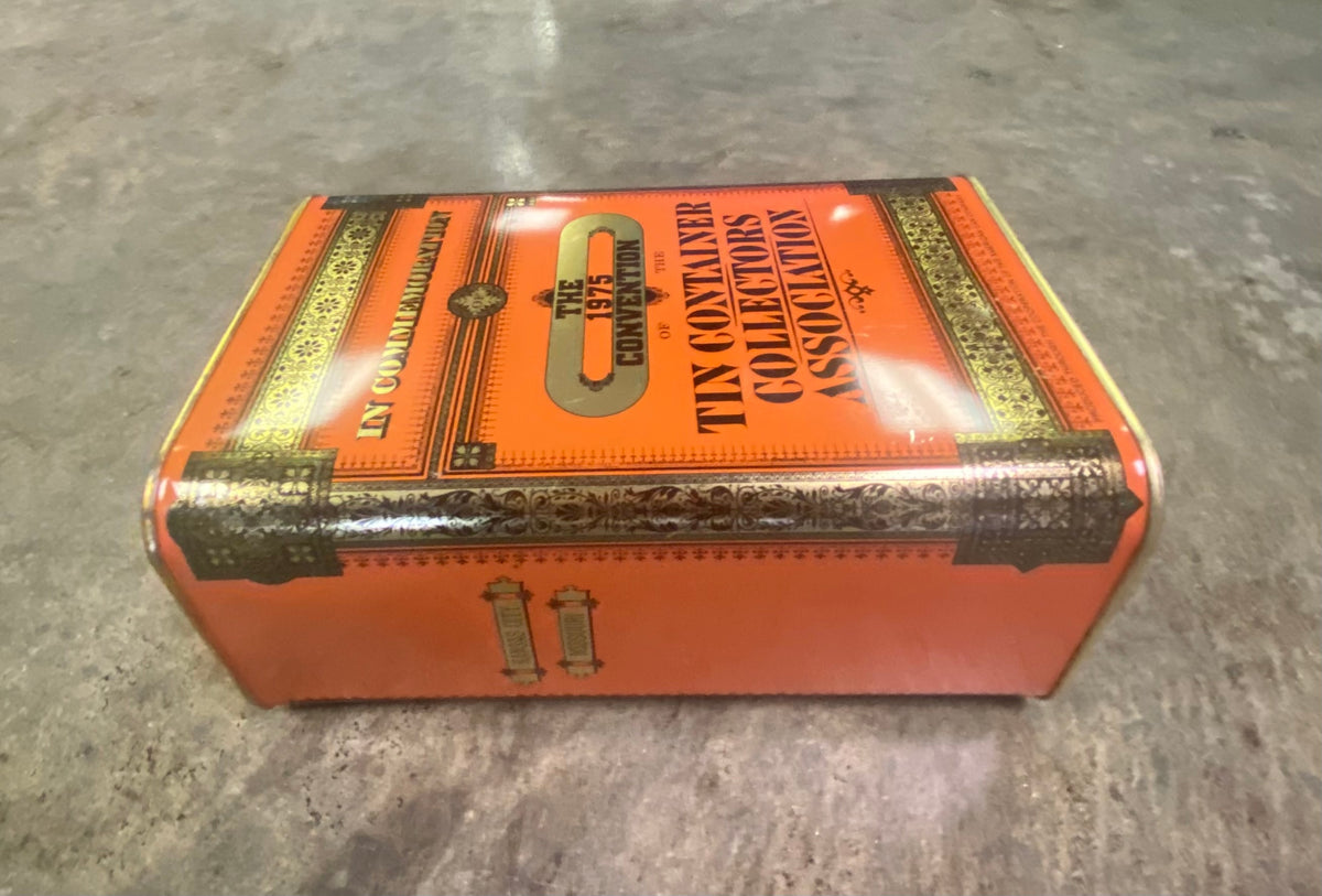 Vintage 1975 Tin Container Collectors Association TCCA Convention Tin Kansas City