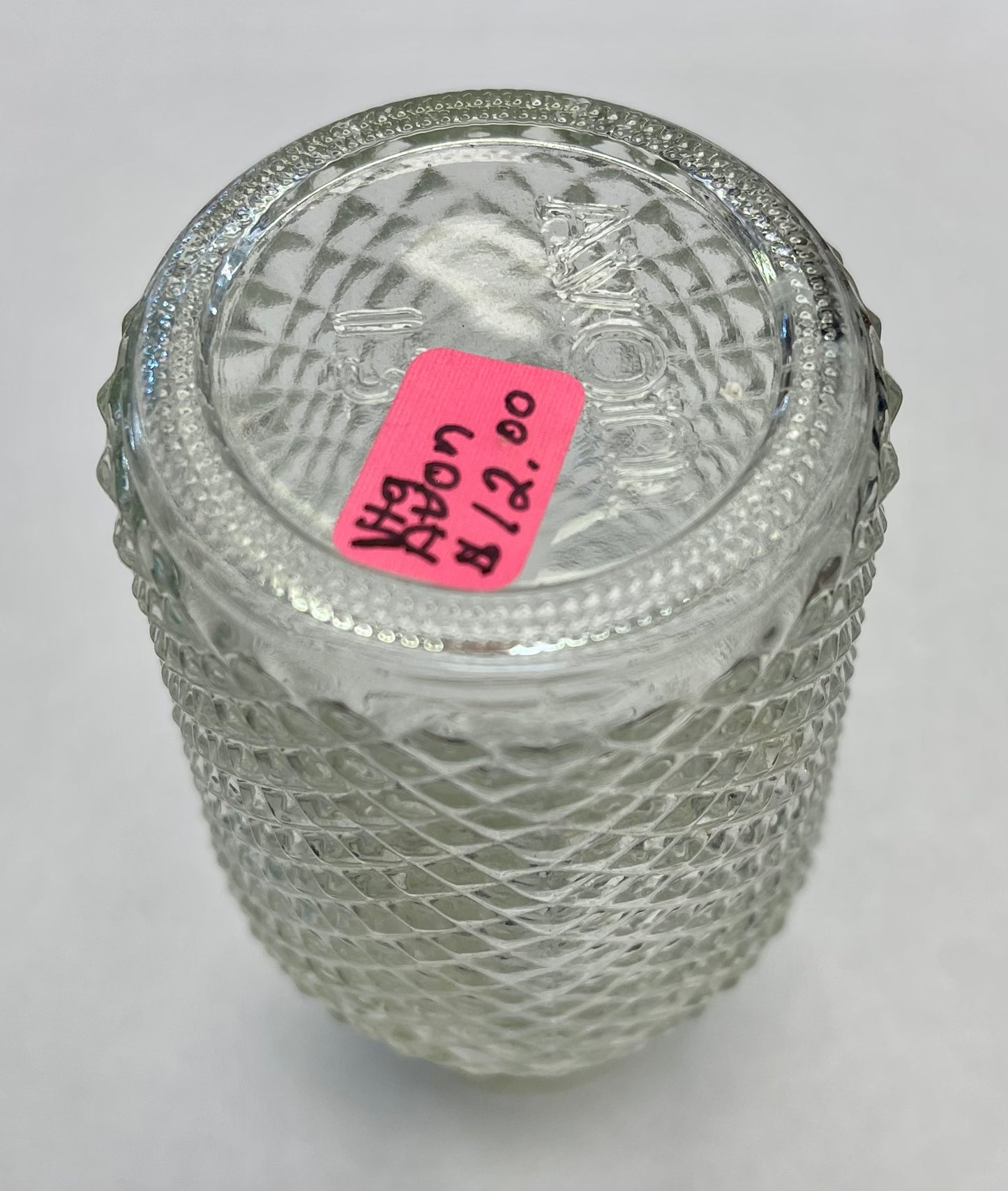 Vintage Avon Diamond Cut Perfume Decanter