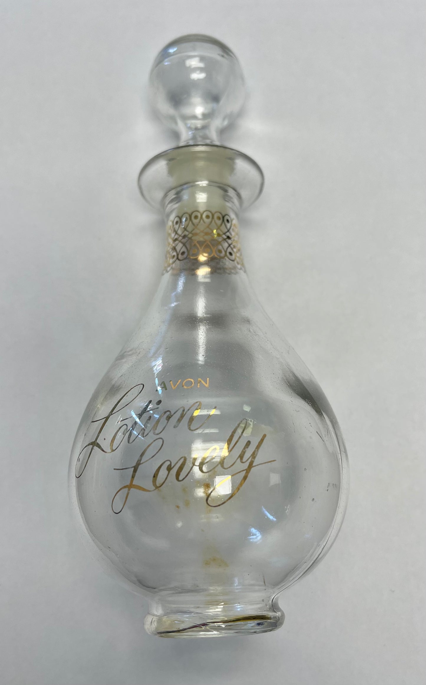 Vintage Avon "Lotion Lovely" Decanter Bottle