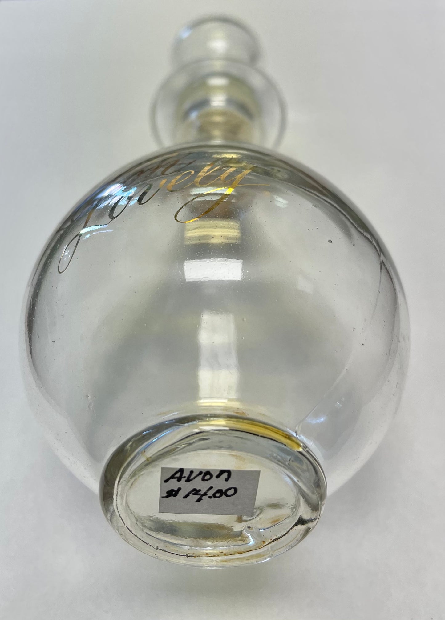 Vintage Avon "Lotion Lovely" Decanter Bottle