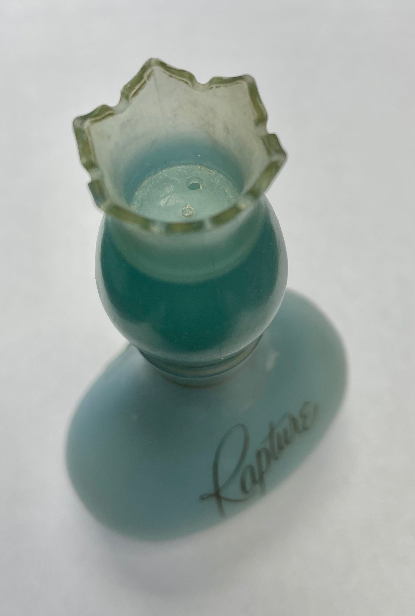 Vintage Avon Rapture Cream Lotion Bottle