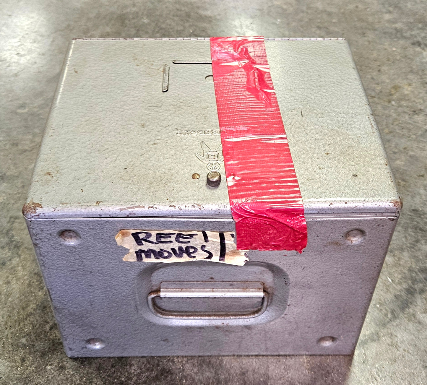 Vintage Brumberger Movie Reel Storage Case