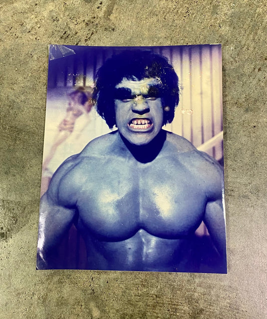 Vintage Lou Ferrigno The Incredible Hulk 1978 TV Show Promo Photo 8x10