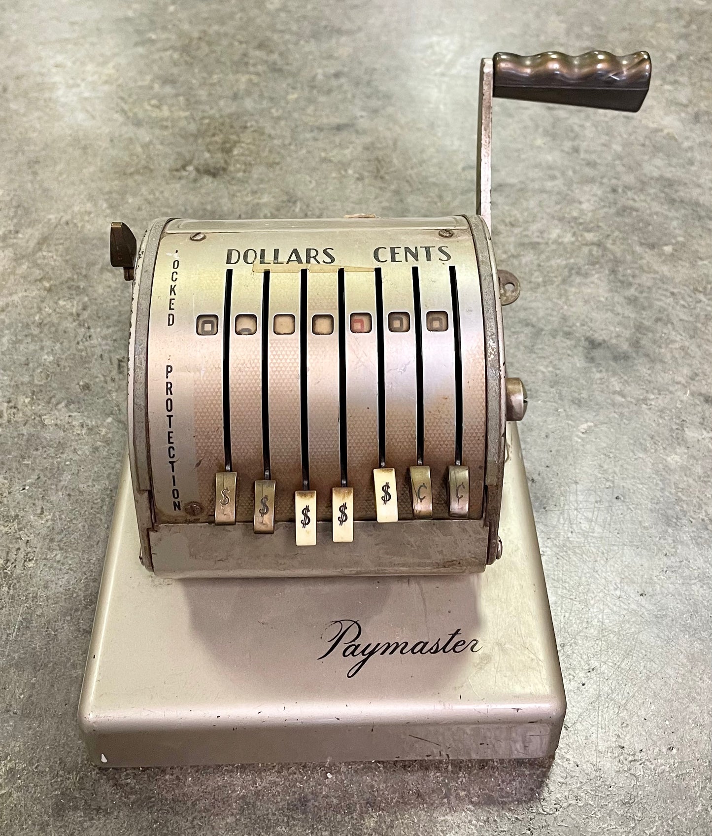 Vintage Paymaster Check Writer Series X-550
