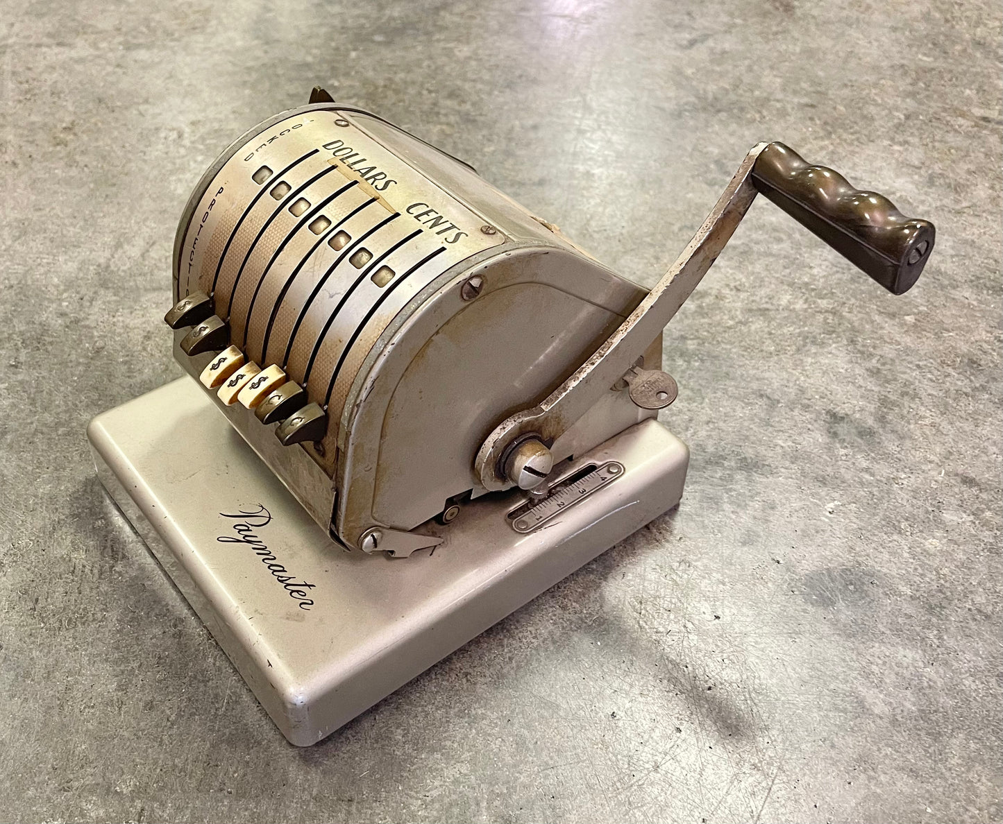 Vintage Paymaster Check Writer Series X-550
