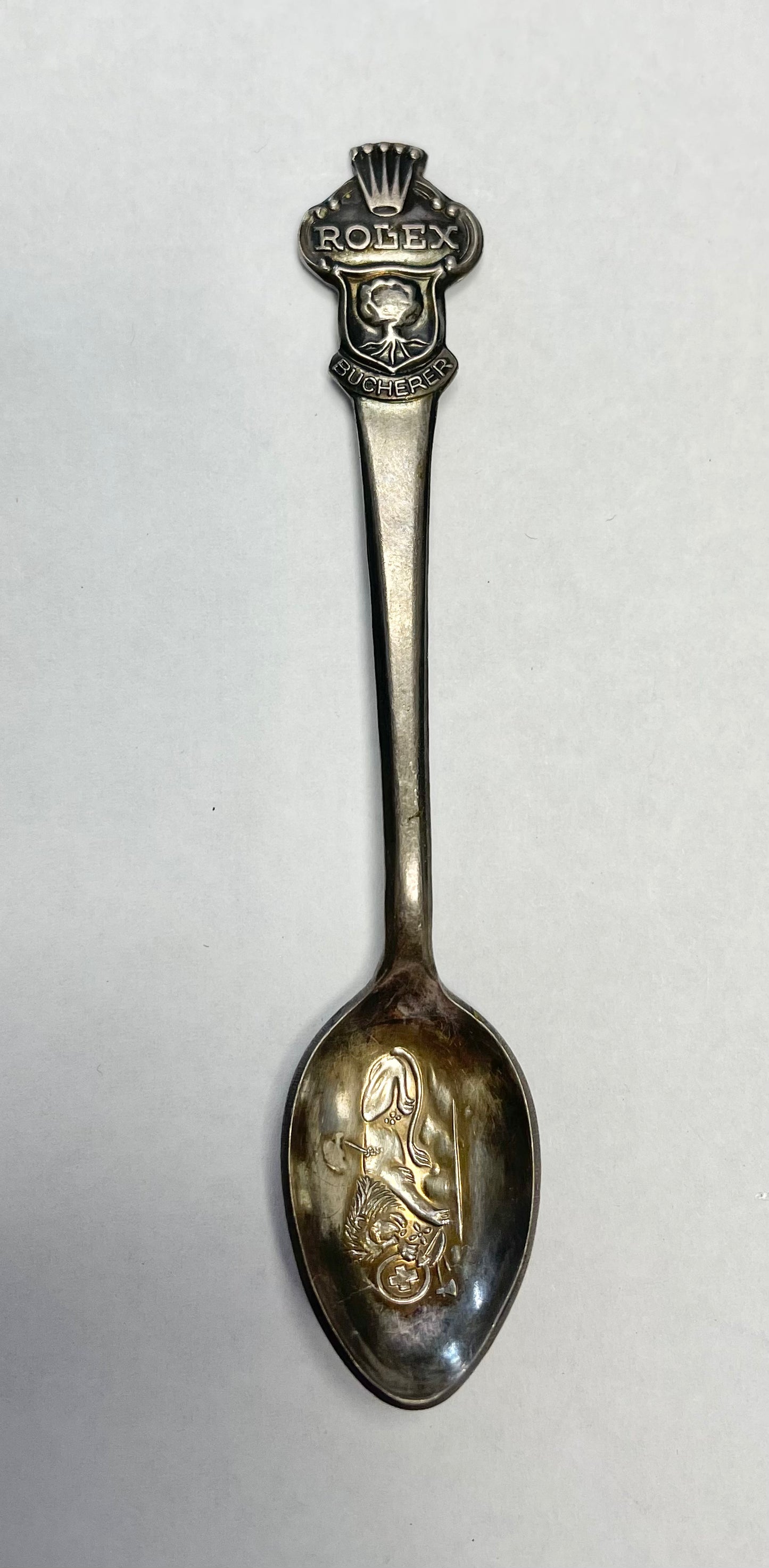 Vintage Rolex Bucherer Lucerne Souvenir Spoon