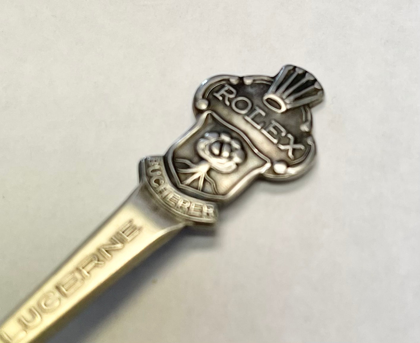 Vintage Rolex Bucherer Lucerne Souvenir Spoons