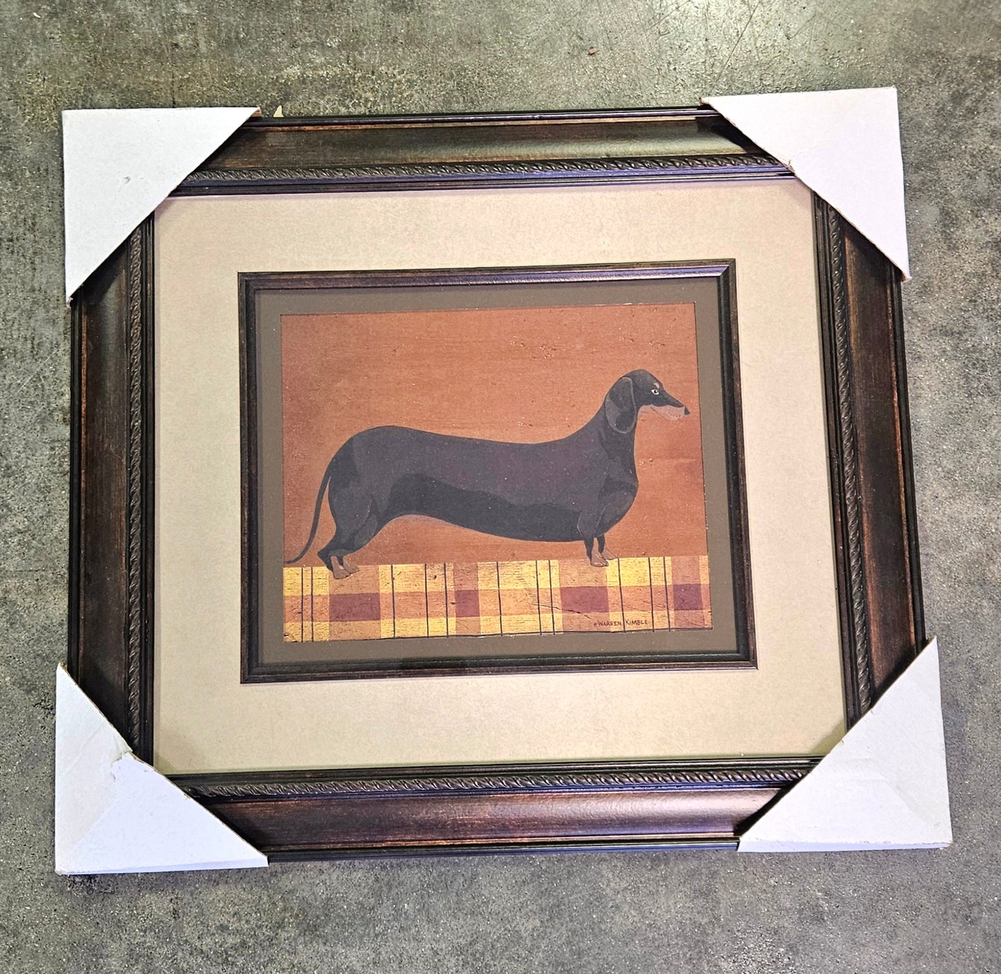 Warren Kimble Dachshund Wall Art