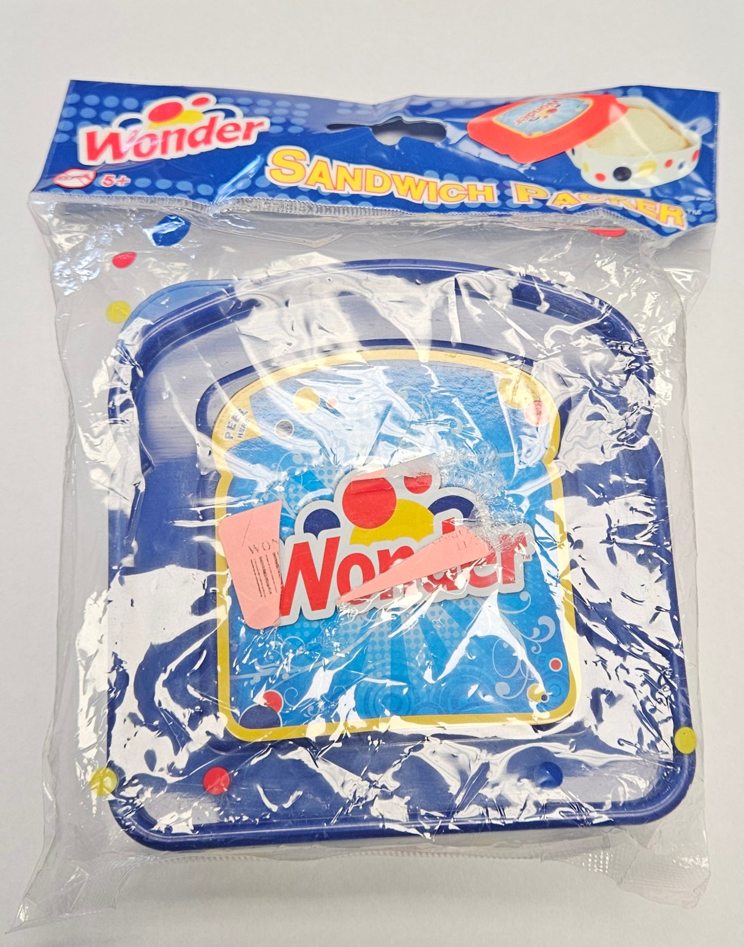 Wonder Bread Sandwich Container - Blue
